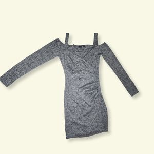 Fashion Nova grey dress